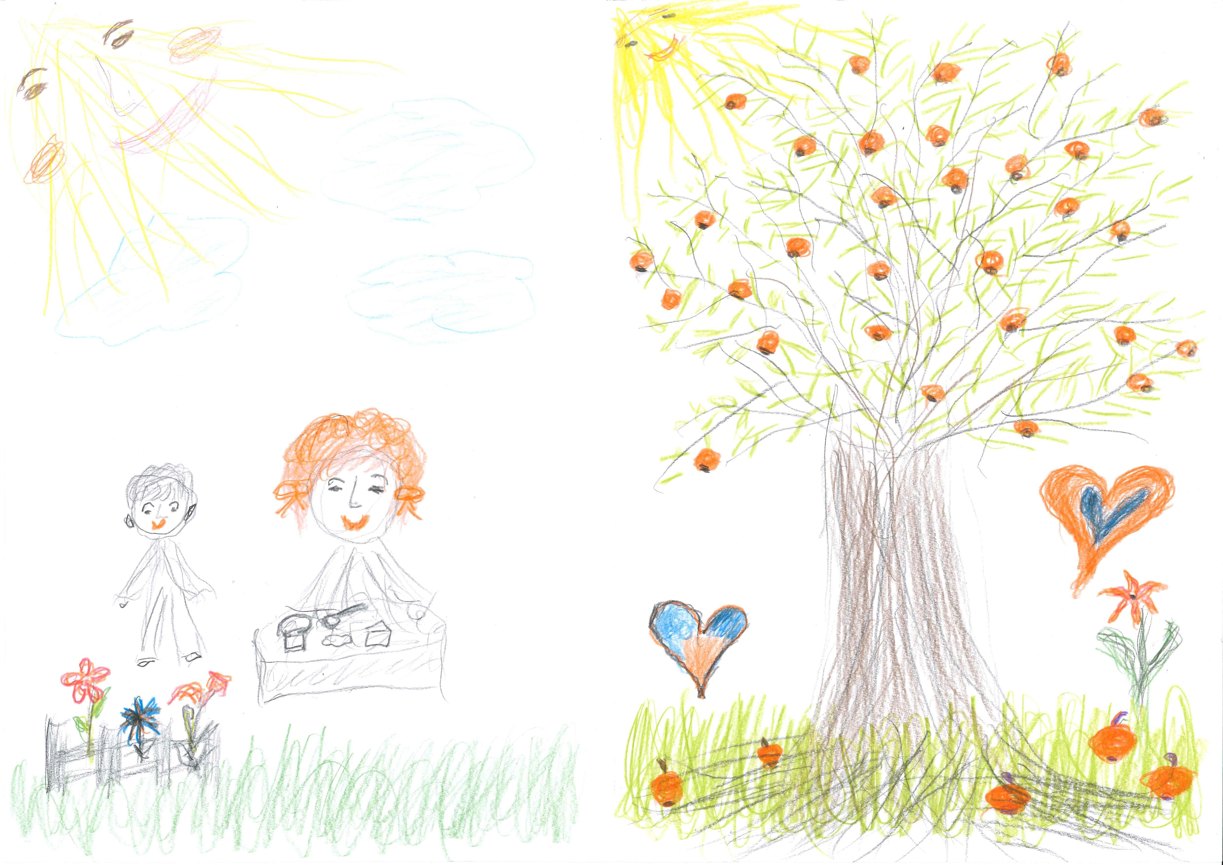 'My tree of love, hope and happiness' - Věra Černá