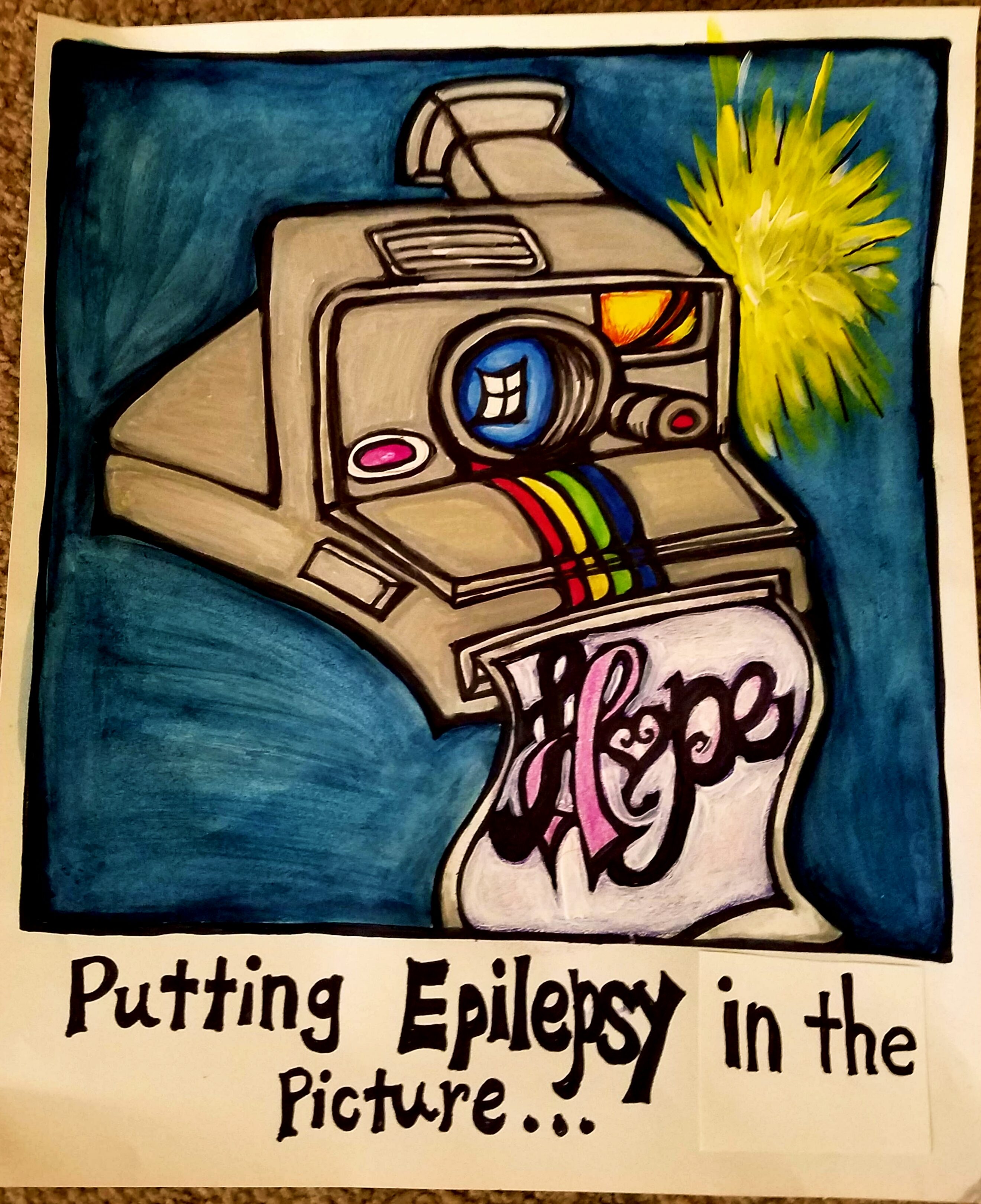 'putting epilepsy in the picture' - Cherie Glorioso