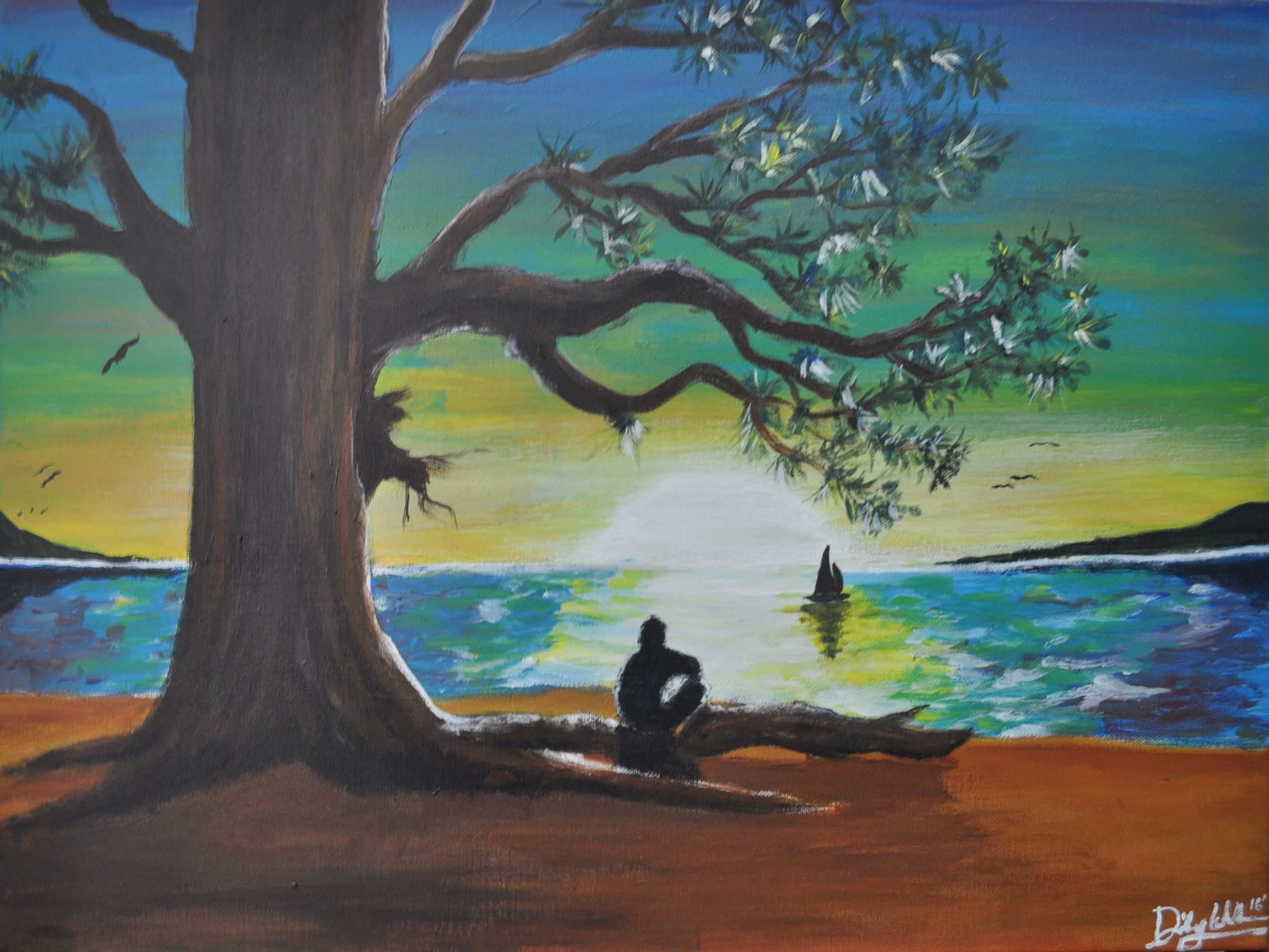 'Alone Under the Tree' - Dicky Ishkandar