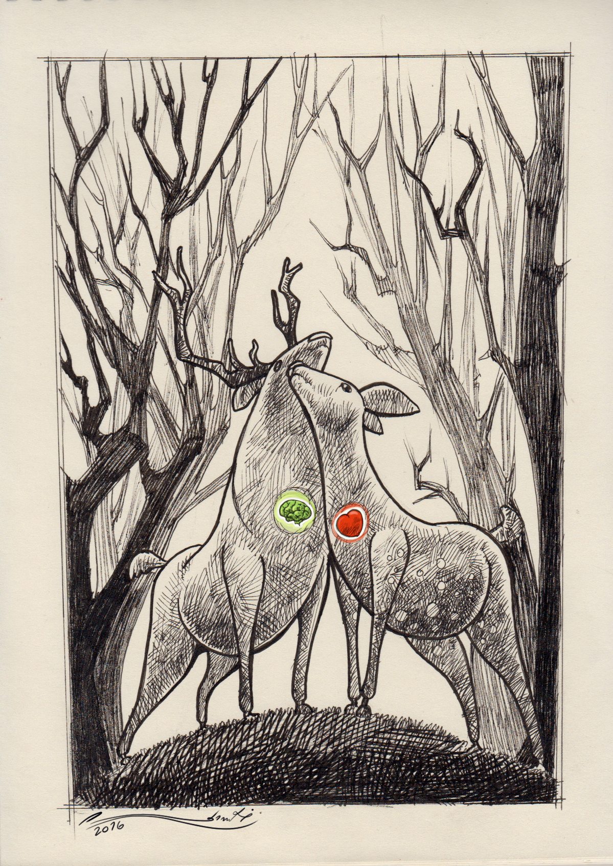 'Green Heart' - Hossein Rahmati