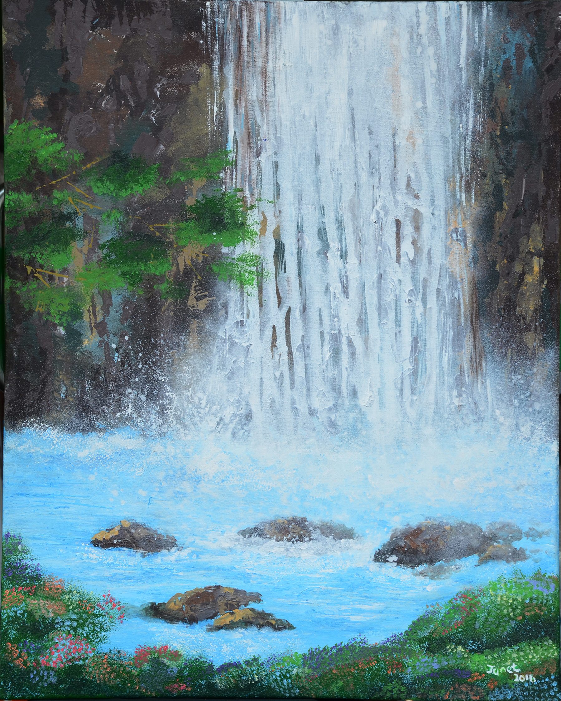 'Waterfall' - Janet Lee