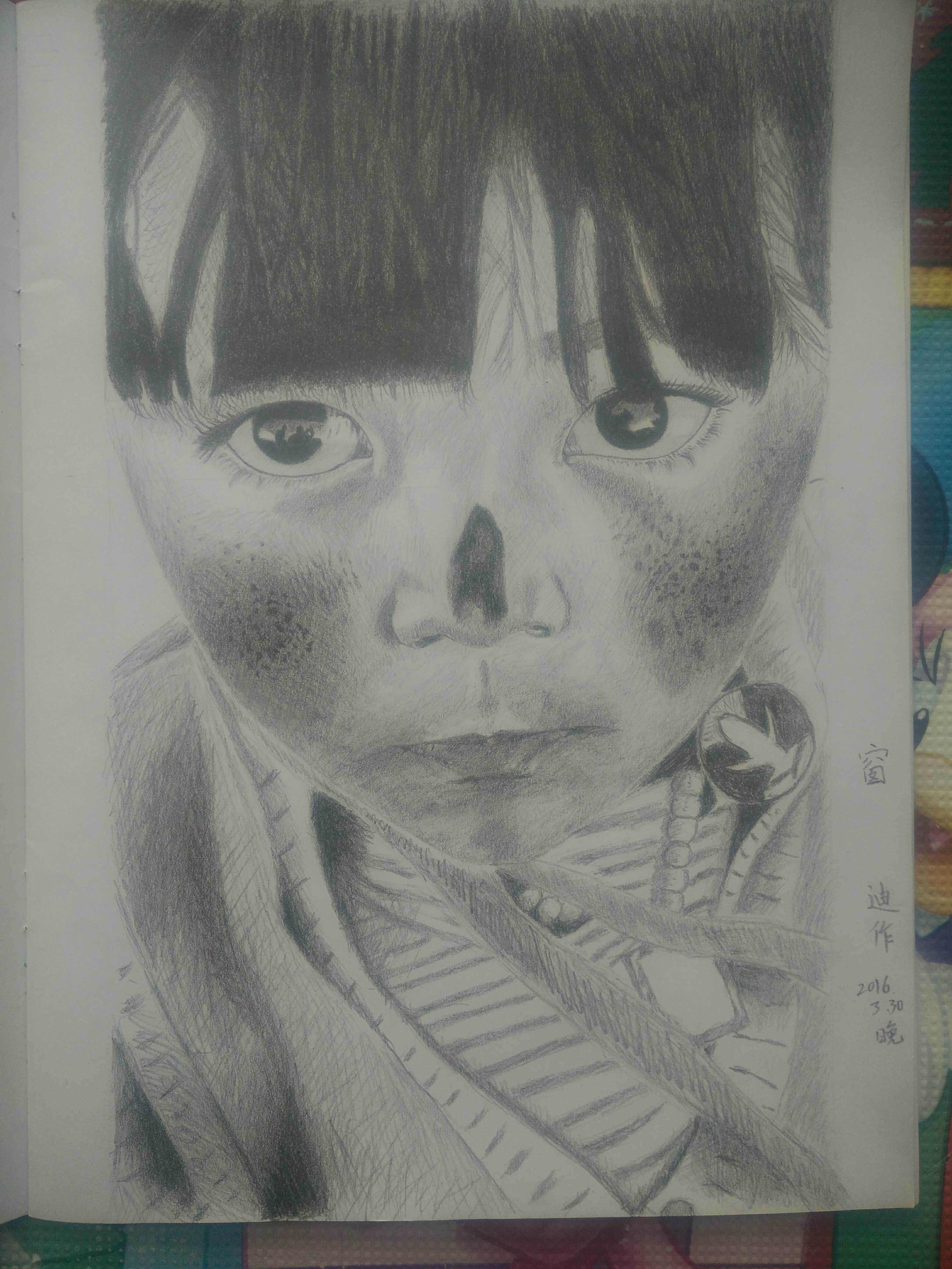 'I see myself on the window(after a seizure)' - Jinkun Liu