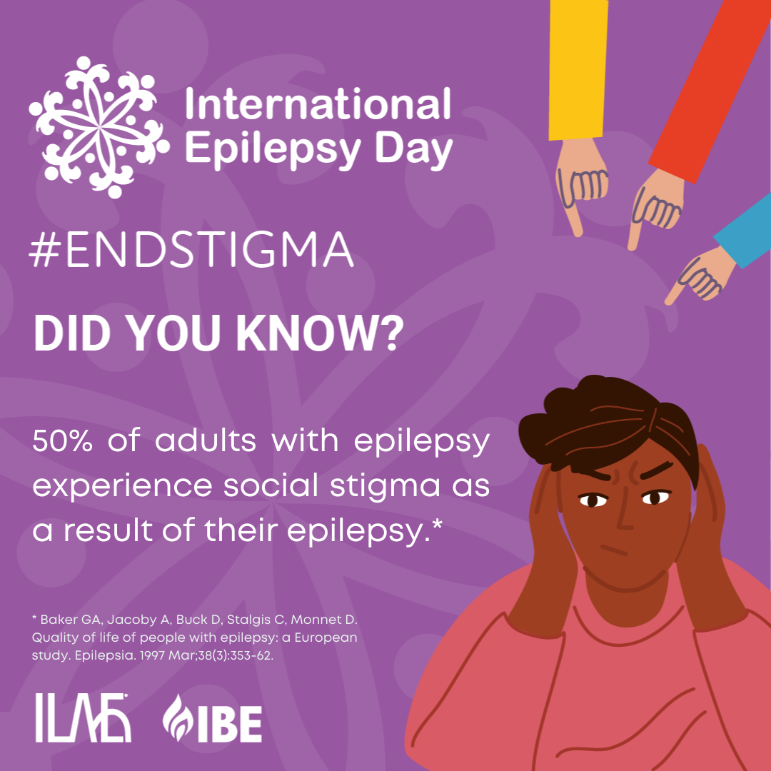 International Epilepsy Day (13 February 2023) End Stigma