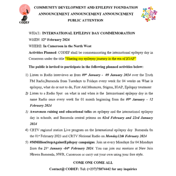 Events - International Epilepsy Day